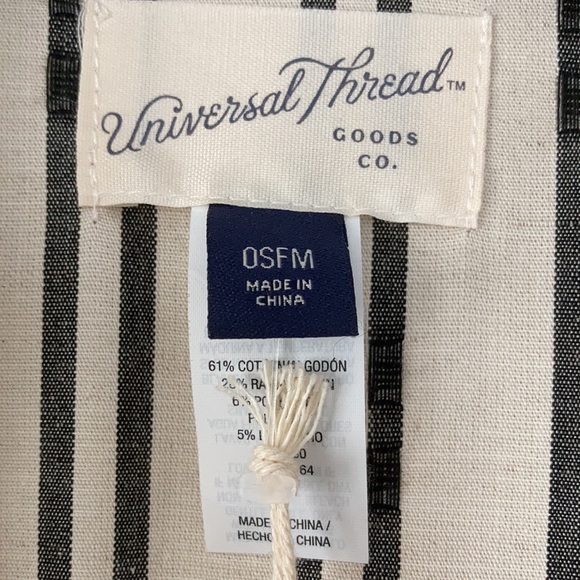 Oatmeal and black patterned day jacket 3/4 sleeves w pockets!! - Picture 3 of 5